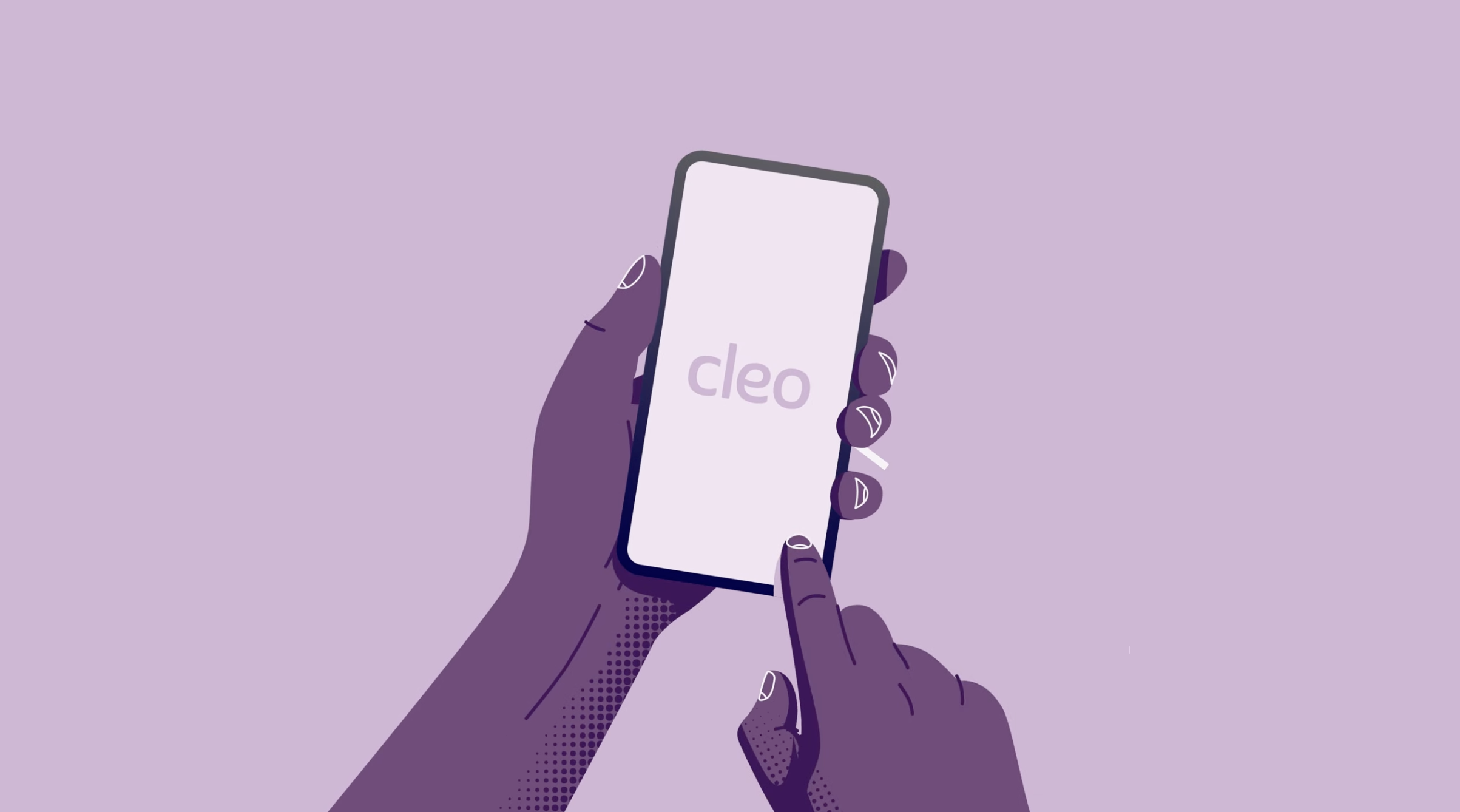 Meet Cleo for caregivers phone app screen
